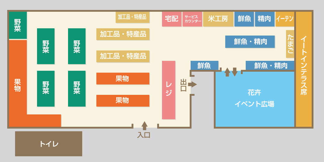 店内図